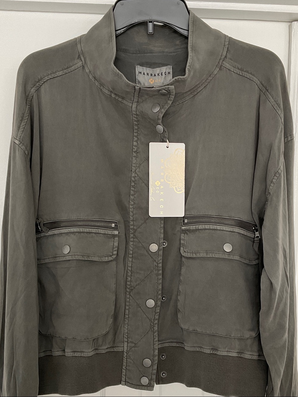 Marrakech Women's Olive Utility Jacket